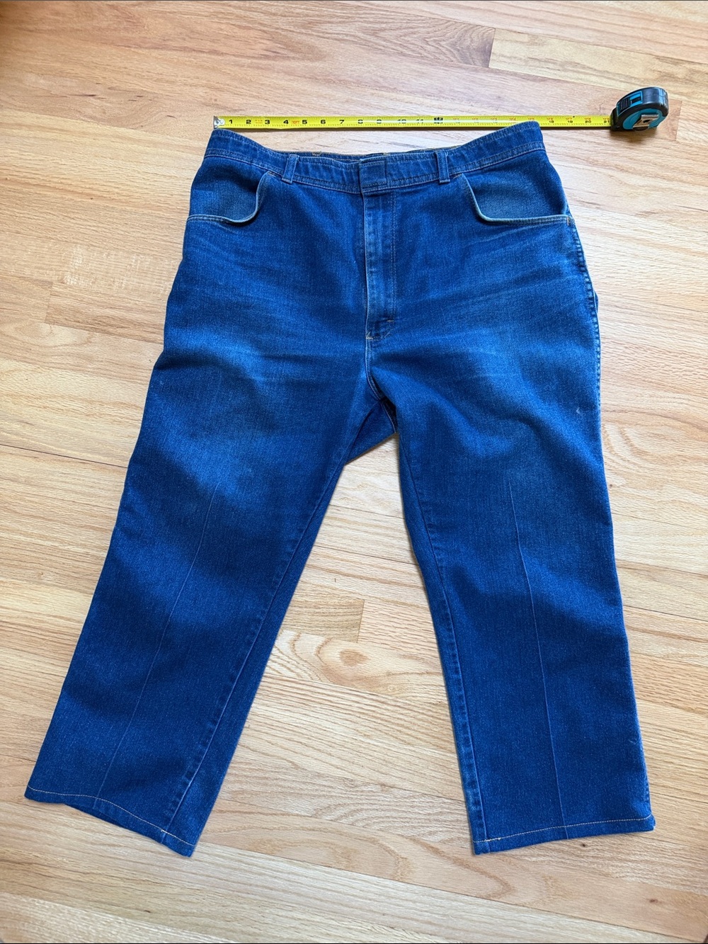 Wrangler Women's Straight Jeans - Dark Blue